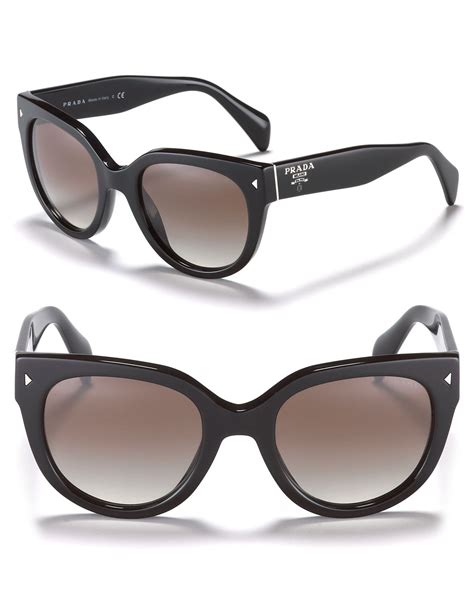 prada sunglasses women round|prada round sunglasses men.